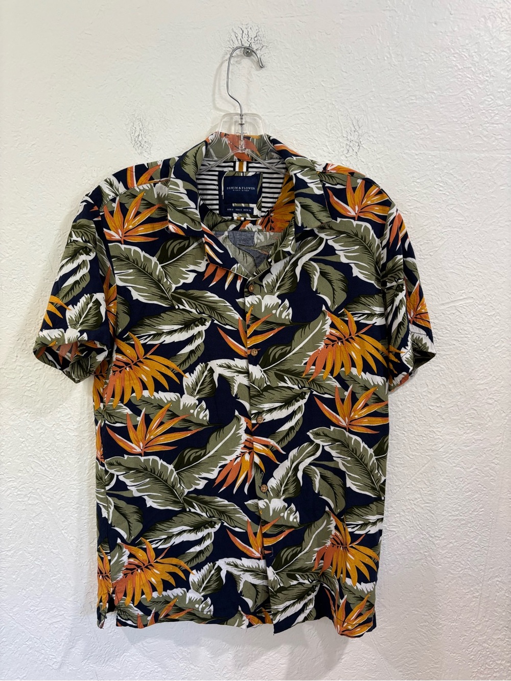 Denim & Flower Ricky Singh Tropical Floral Shirt